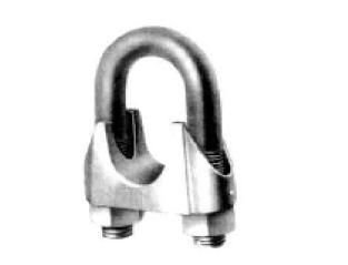 Svorka lanová č.00 zinek (průměr lana 3 mm) - Vybavení pro dům a domácnost Kování spojovací Svorky, články spojovací